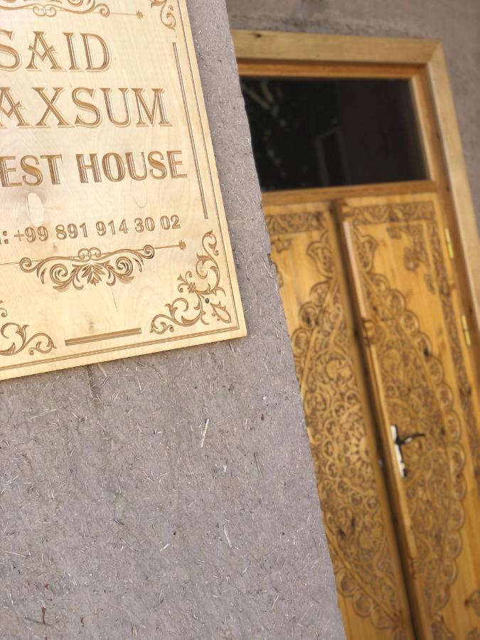 Hotel Said-Maxsum Khiva Exterior foto